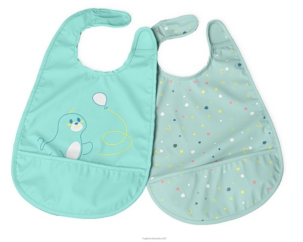 Cerca Prezzi di chicco bavaglina pappa azzurro 6m+ 2 pezzi e acquista online