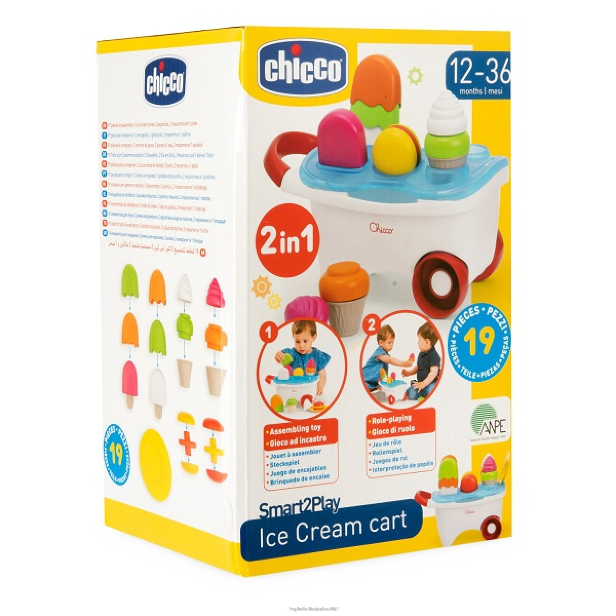 Cerca Prezzi di chicco carretto gelati 2in1 gioco per bambini 12-36 mesi e acquista online