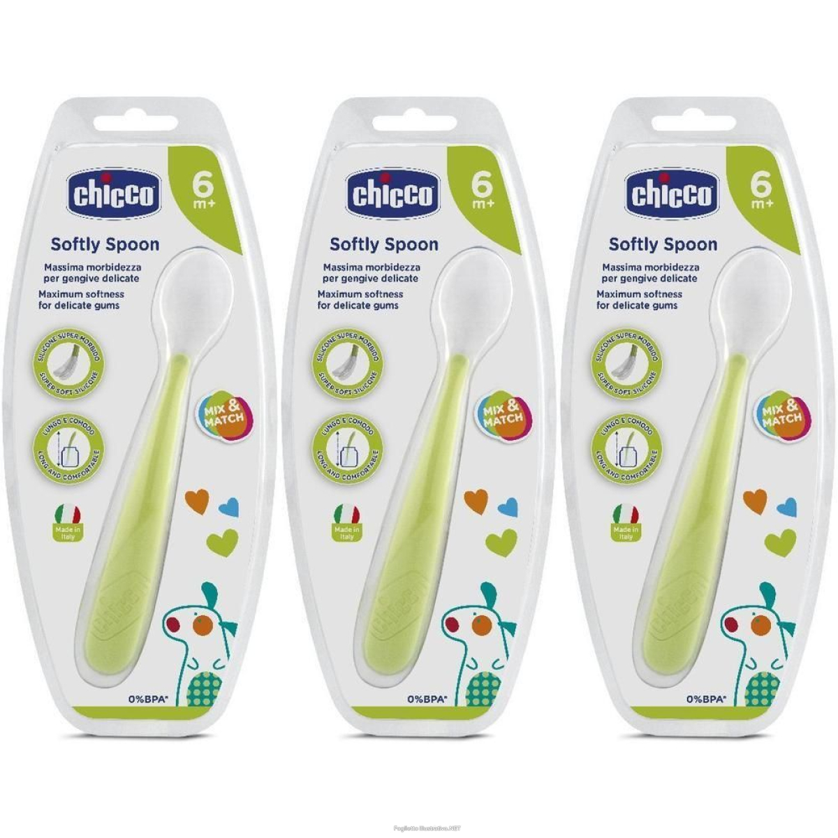 Cerca Prezzi di chicco cucchiaio morbido silicone 6m+ 1 st e acquista online