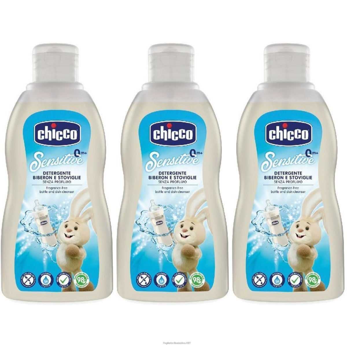 Cerca Prezzi di chicco detergi stoviglie 300 ml 3x300 ml soluzione e acquista online