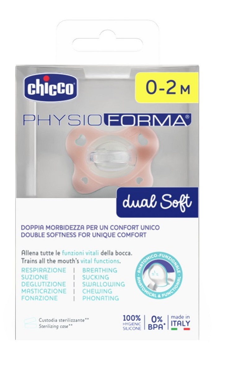 Cerca Prezzi di Chicco dual soft rosa 0-2 1 pezzo e acquista online