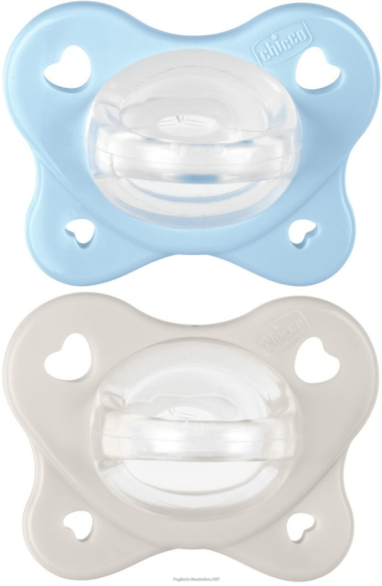 Cerca Prezzi di chicco dual soft succhietto azzurro 2-6 mesi 2 pezzi e acquista online