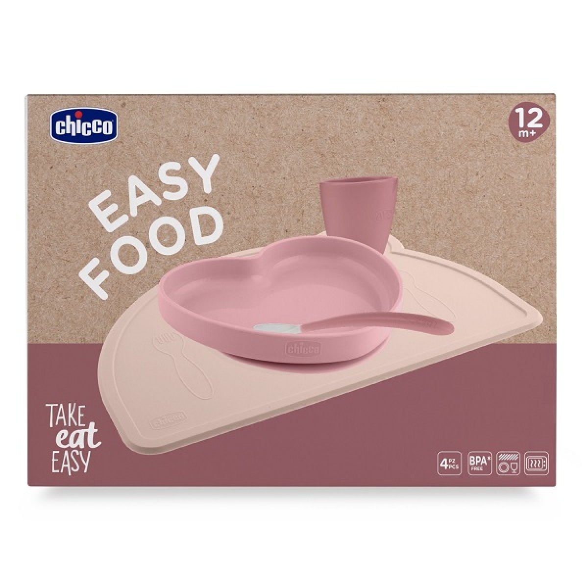 Cerca Prezzi di Chicco easy food set pappa silicone rosa 12m+ 1 pz e acquista online