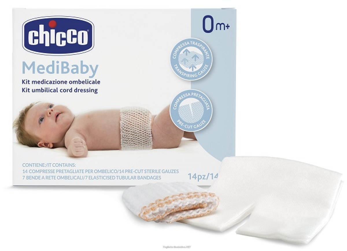 Cerca Prezzi di chicco kit medicazione ombelicale benda a rete elastica calibro 6 + compresse in tnt sterili 10x10 cm 4 pezzi e acquista online