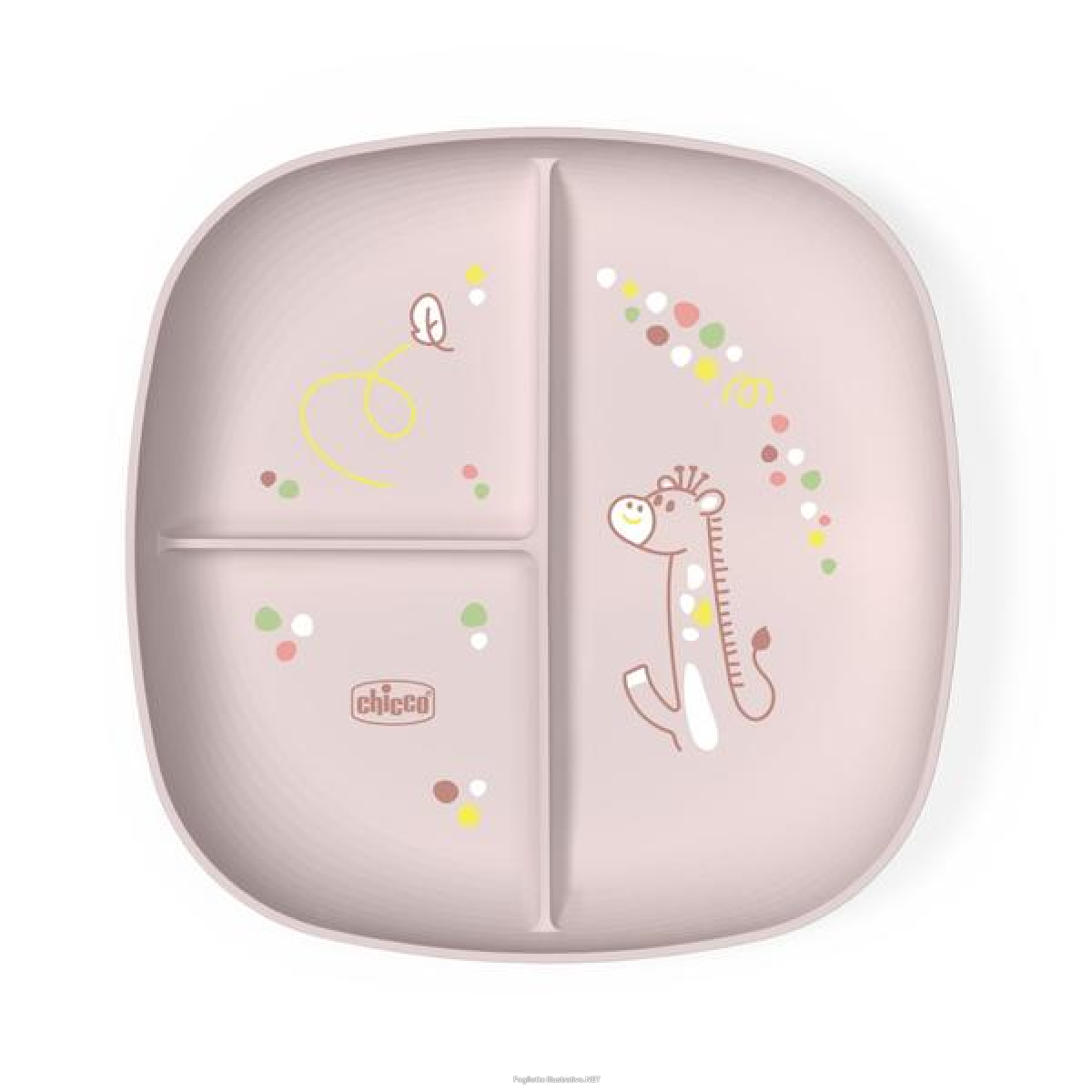 Cerca Prezzi di chicco piatto porzionato 18m+ rosa e acquista online