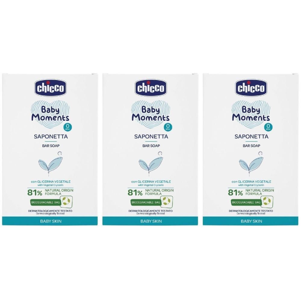 Cerca Prezzi di Chicco saponetta baby moments 3x100 g sapone e acquista online