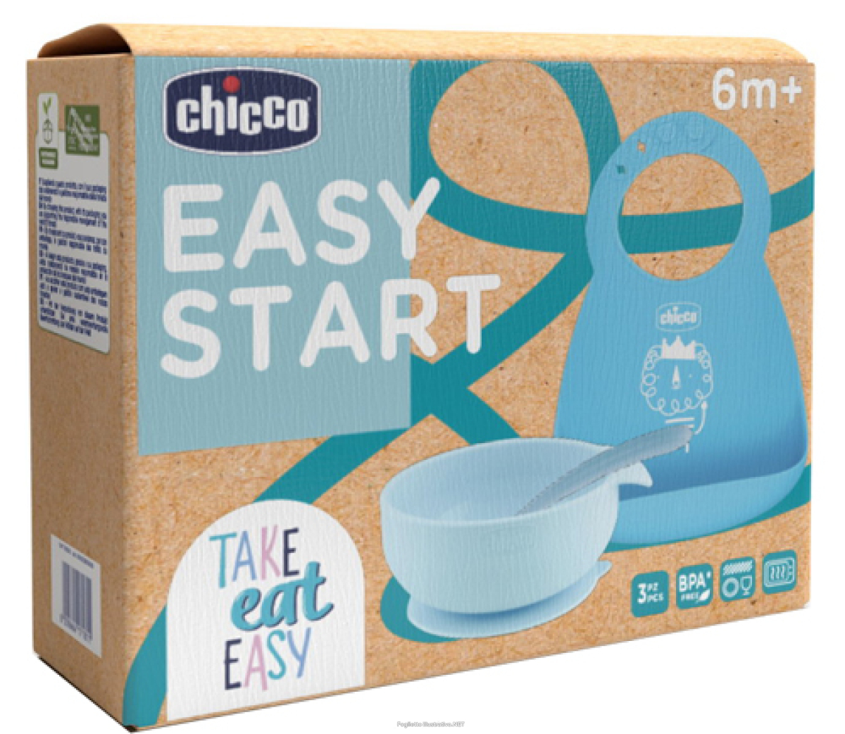 Cerca Prezzi di chicco set pappa silicone 6m+ azzurro e acquista online