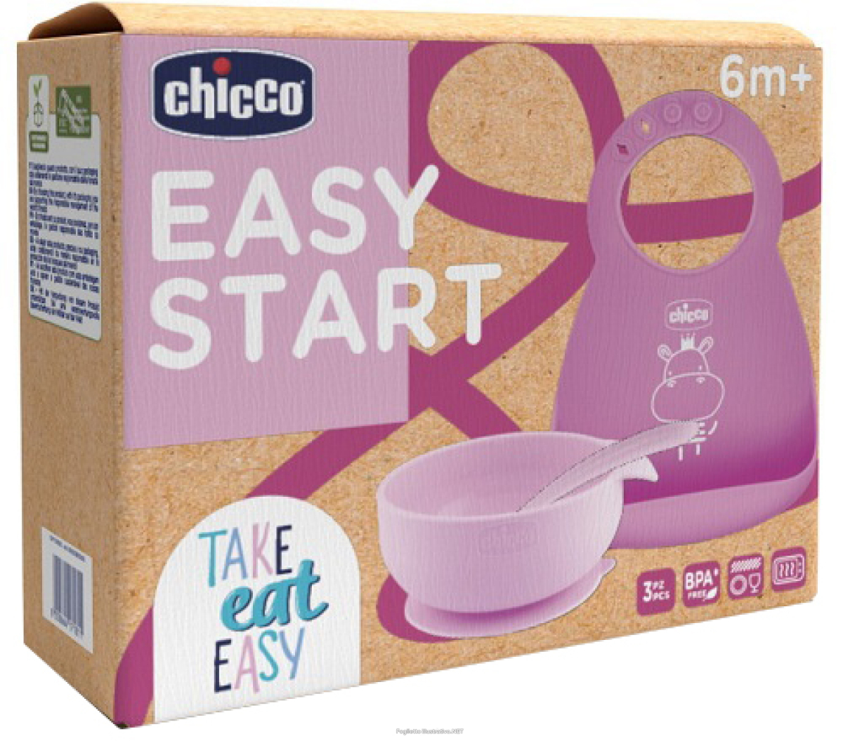 Cerca Prezzi di chicco set pappa silicone 6m+ rosa e acquista online
