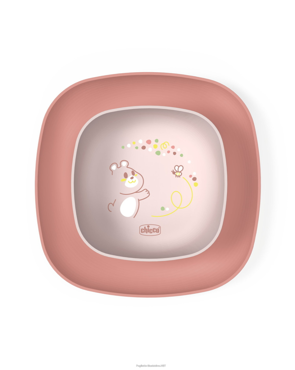 Cerca Prezzi di chicco set piatti ciotola + piatto piano 12m+ rosa e acquista online