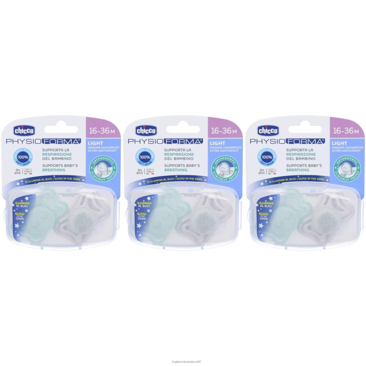 Cerca Prezzi di chicco succhietto light lumi silicone 16-36m 1 st e acquista online