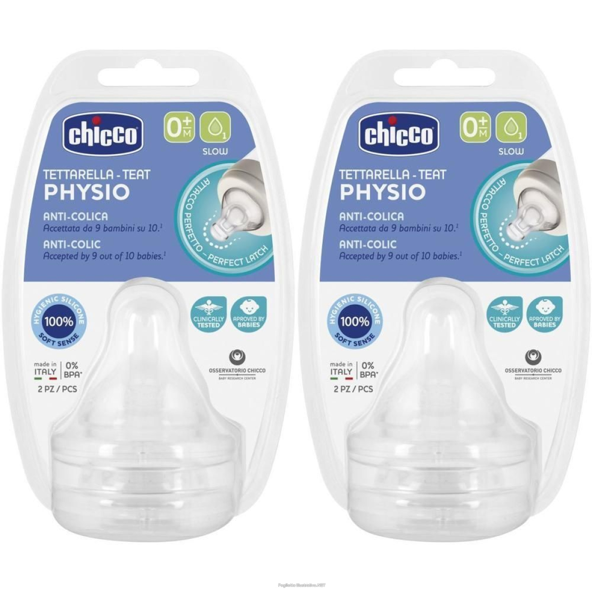Cerca Prezzi di chicco tettarella perfect 5 0m in silicone 1 foro 2 pezzi st e acquista online