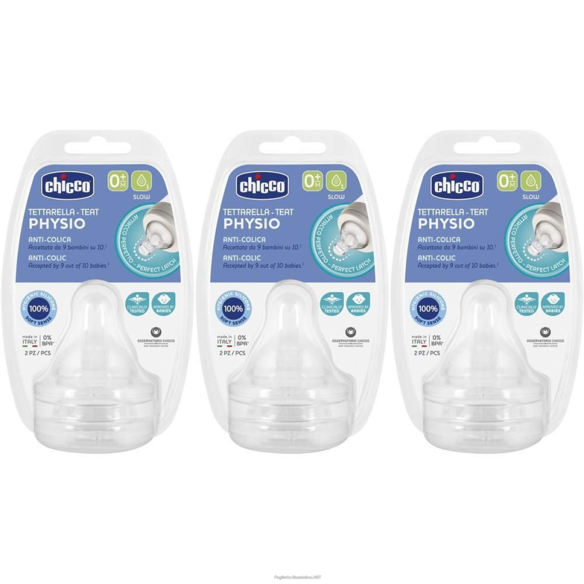 Cerca Prezzi di chicco tettarella perfect 5 0m in silicone 1 foro 2 pezzi st e acquista online