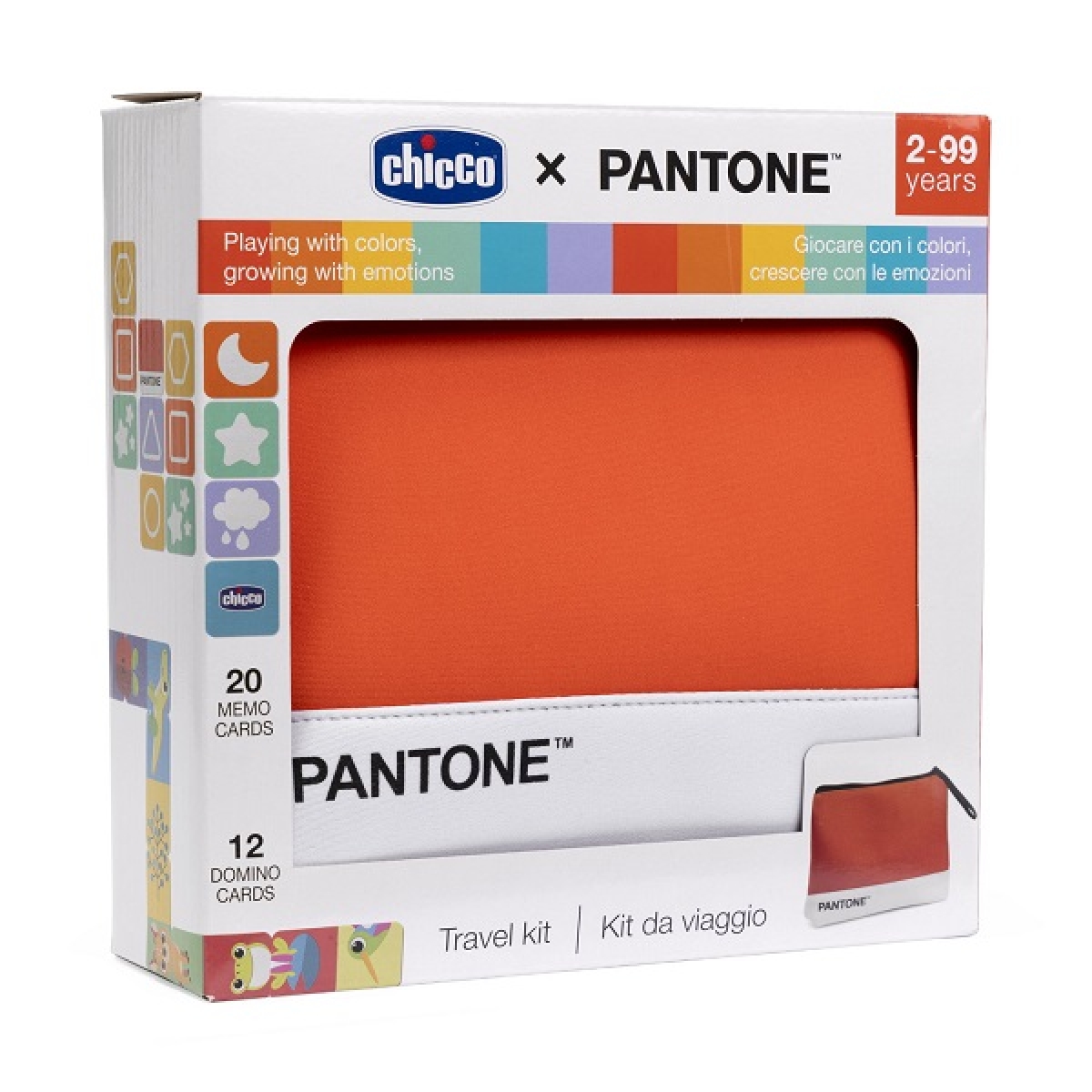 Cerca Prezzi di Chicco x pantone travel kit con pochette colorata e 12 card da +2 anni e acquista online
