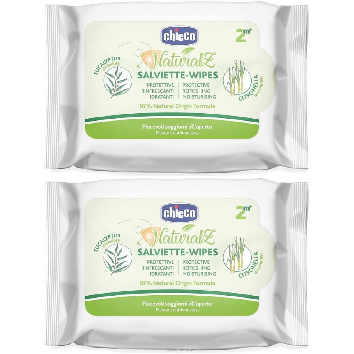 Cerca Prezzi di chicco zanza salviette naturale 2x20x20 ml e acquista online