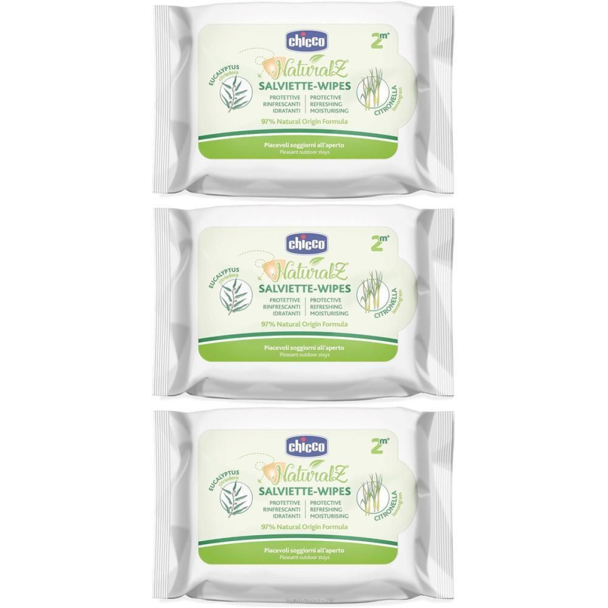 Cerca Prezzi di chicco zanza salviette naturale 3x20x20 ml e acquista online