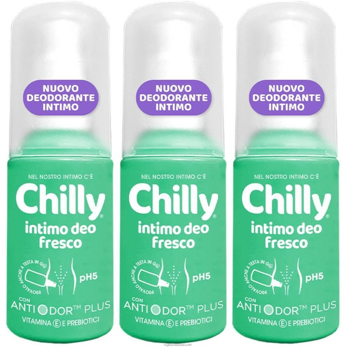 Cerca Prezzi di chilly deo deodorante intimo fresco 3x50 ml e acquista online