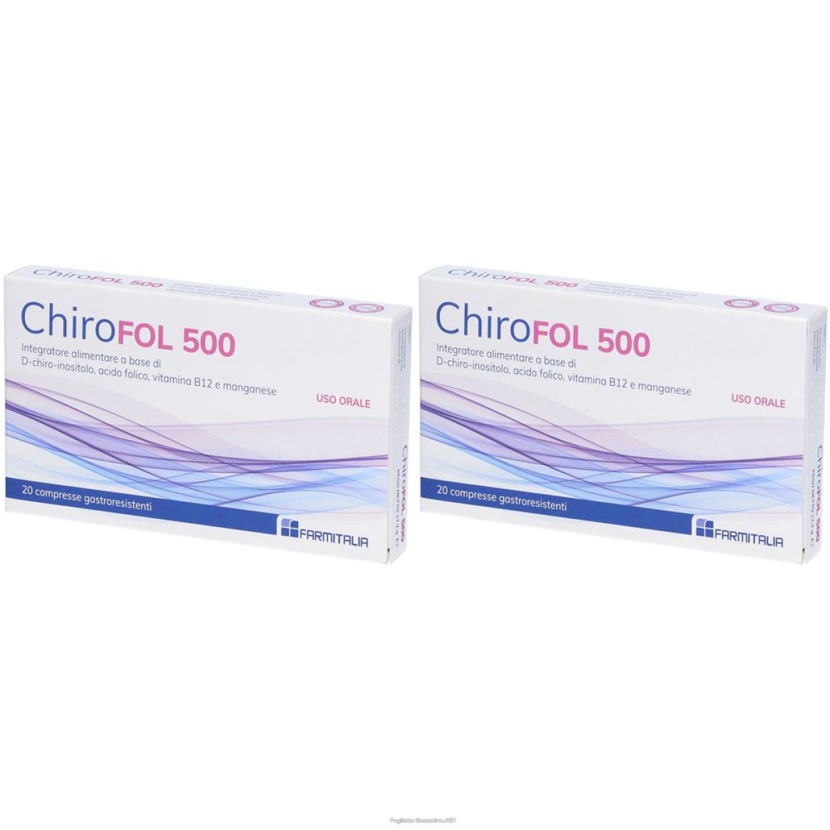Cerca Prezzi di chirofol 500 2x20 pz compresse e acquista online