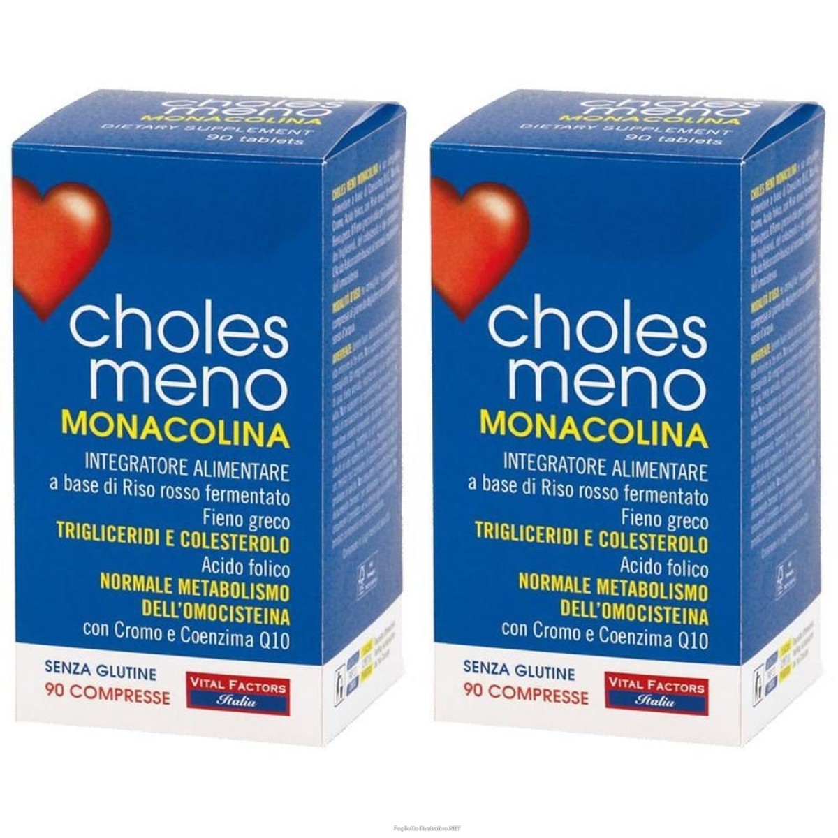 Cerca Prezzi di choles meno monacolina 90 compresse 2x36 g e acquista online