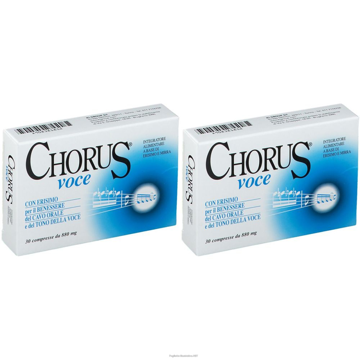Cerca Prezzi di chorus® voce set da 2 2x30 pz compresse e acquista online