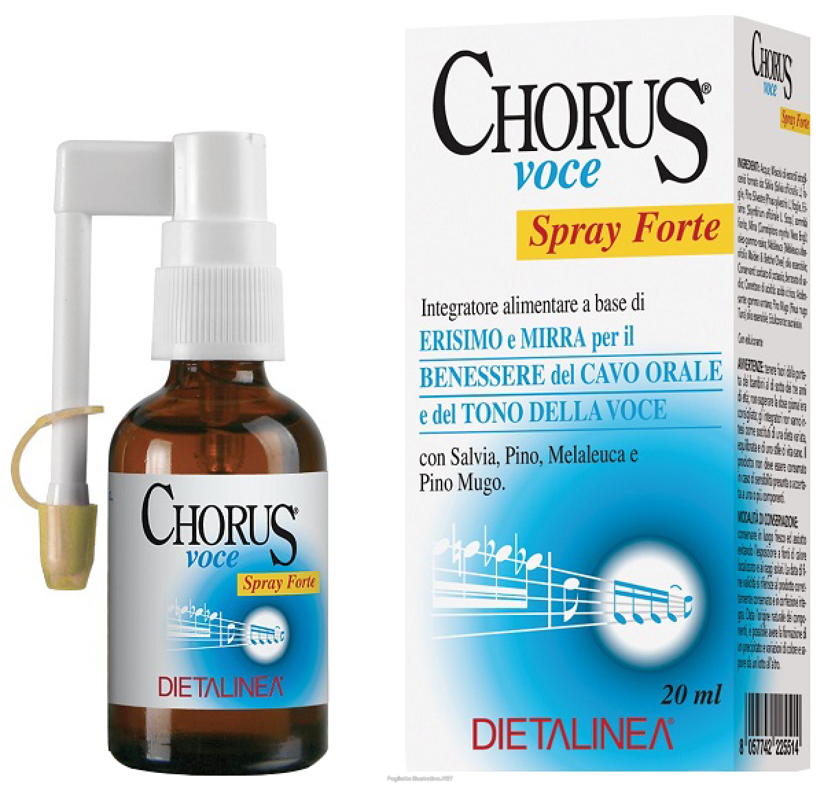 Cerca Prezzi di chorus voce spr20ml dietalinea e acquista online