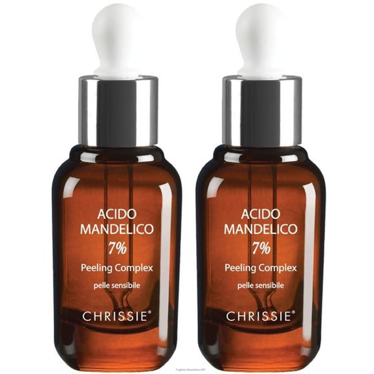 Cerca Prezzi di chrissie acido mandelico 7% peeling complex pelle sensibile 2x30 ml e acquista online