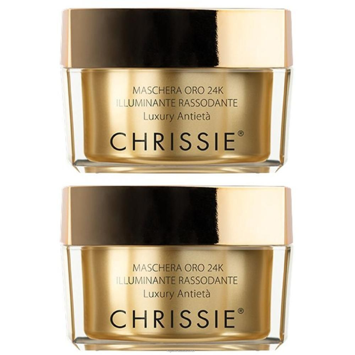 Cerca Prezzi di chrissie maschera oro 24k illuminante rassodante 2x50 ml e acquista online