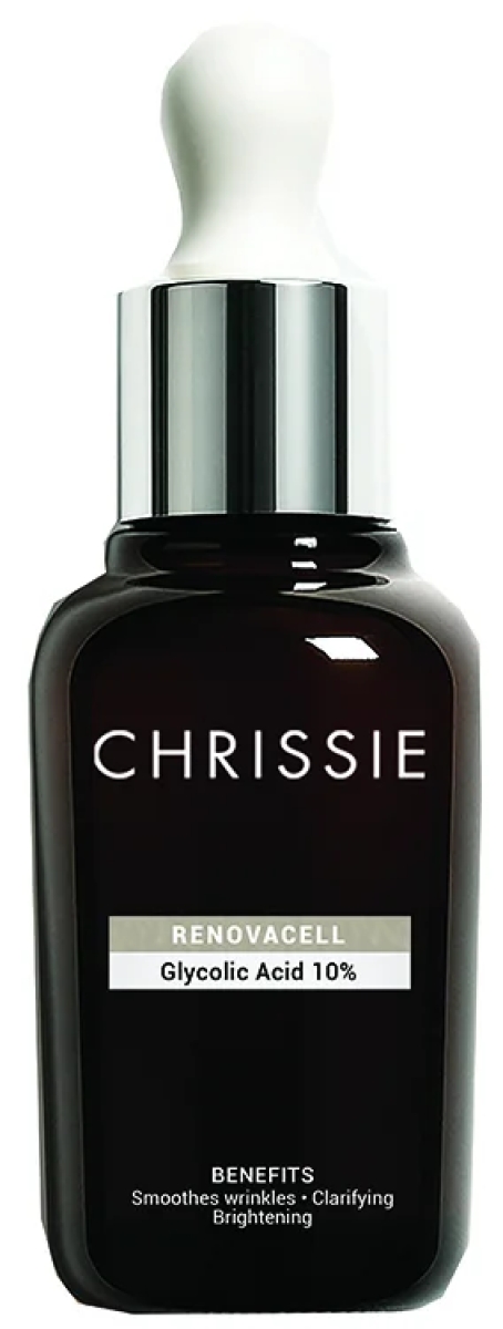 Cerca Prezzi di Chrissie renovacell glycolic acid 10% siero viso esfoliante all'acido glicolico per pelli spente, 30 ml e acquista online