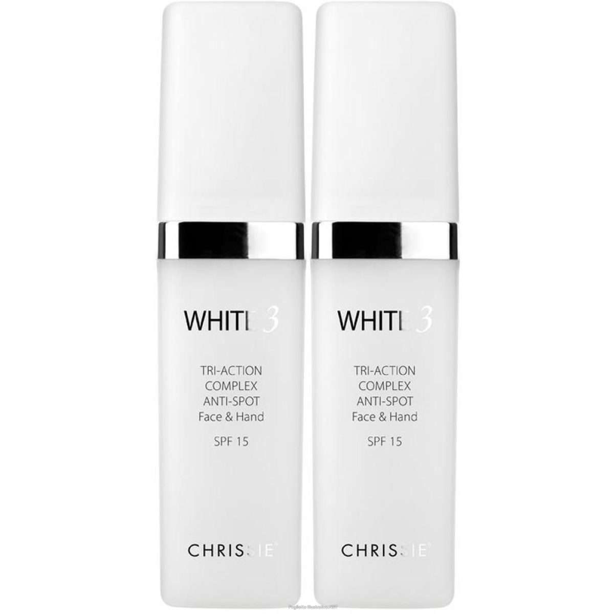 Cerca Prezzi di chrissie white 3 tri-action complex antimacchia schiarente 2x30 ml e acquista online