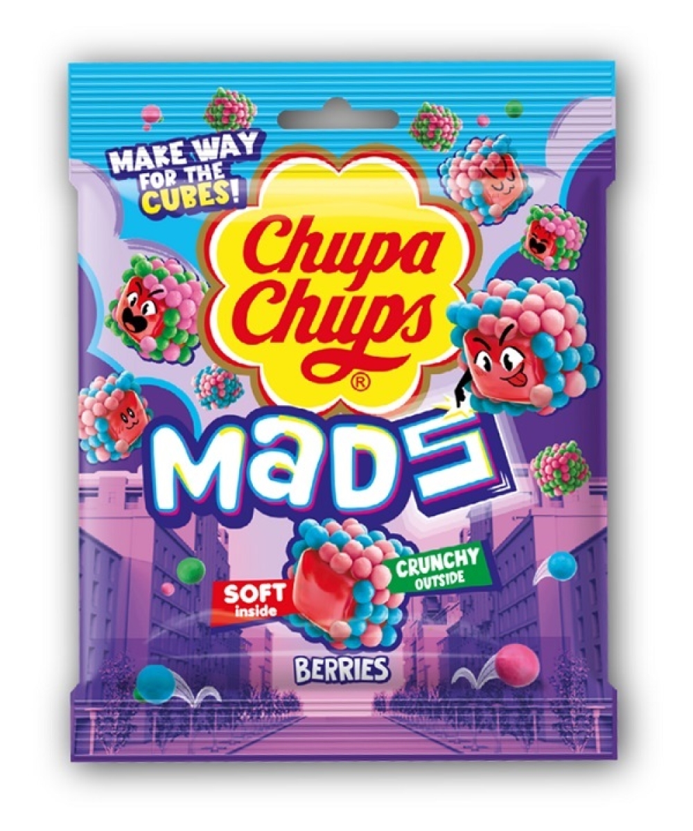 Cerca Prezzi di Chupa chups mads frutti di bosco caramelle gommose, 115 g e acquista online