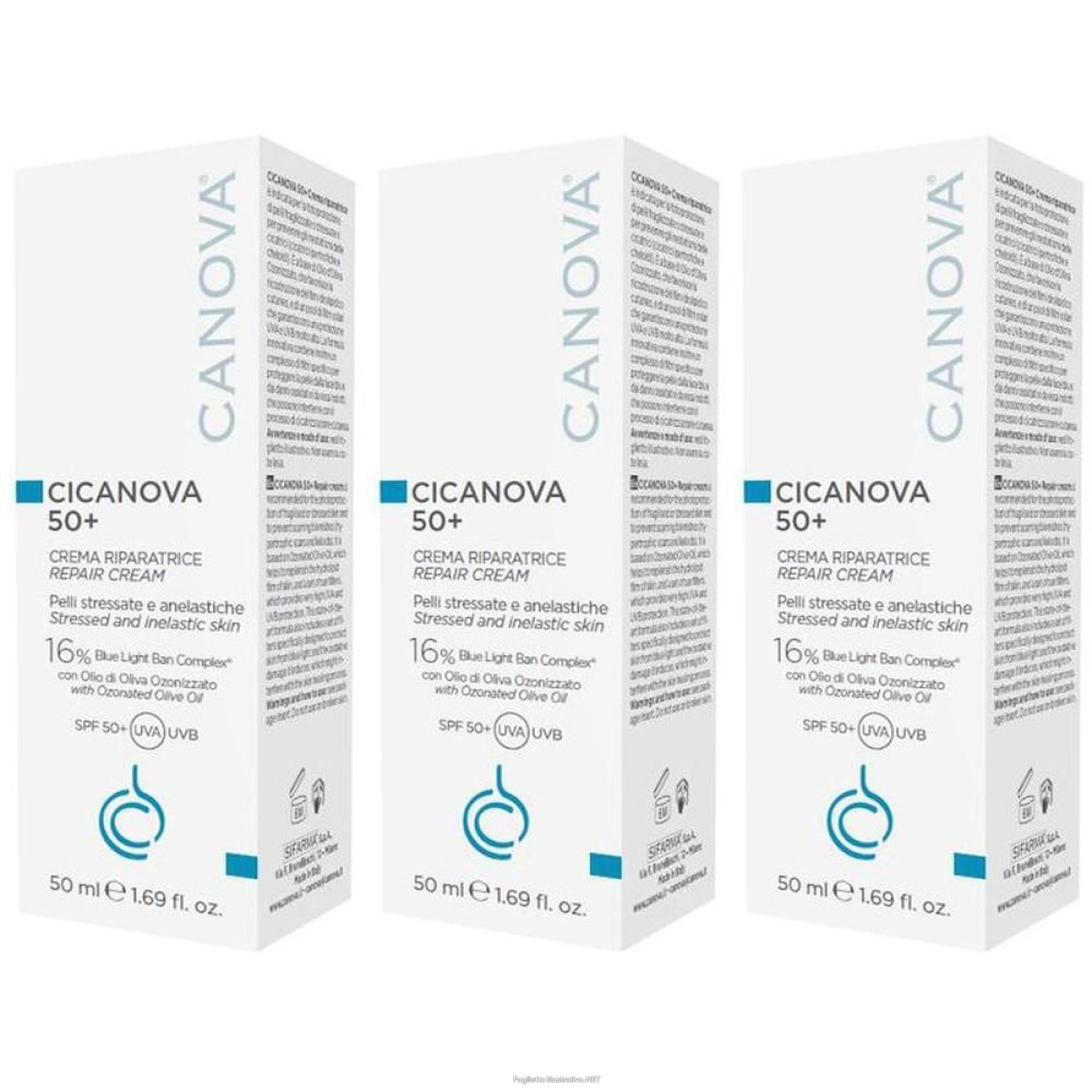 Cerca Prezzi di cicanova 50+ 50 ml 3x50 ml e acquista online