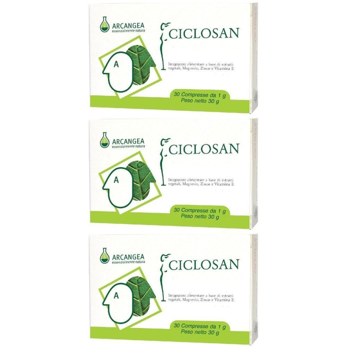 Cerca Prezzi di Ciclosan 30 compresse 30g nuovo formato 3x30 pz e acquista online