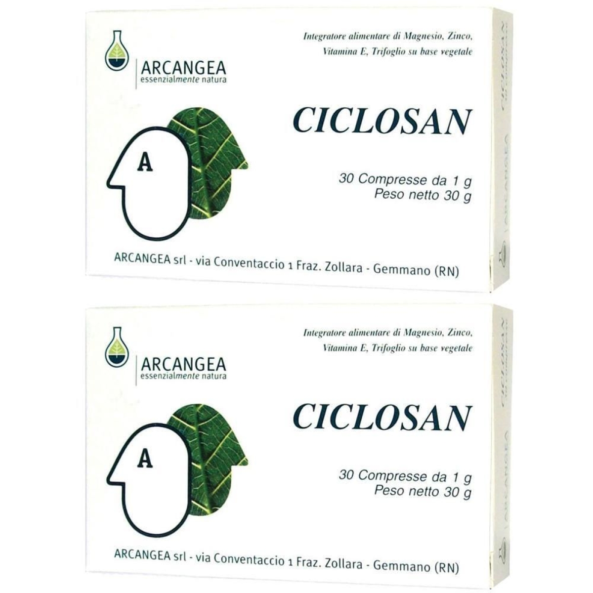 Cerca Prezzi di Ciclosan plus 30 compresse 2x30 g e acquista online