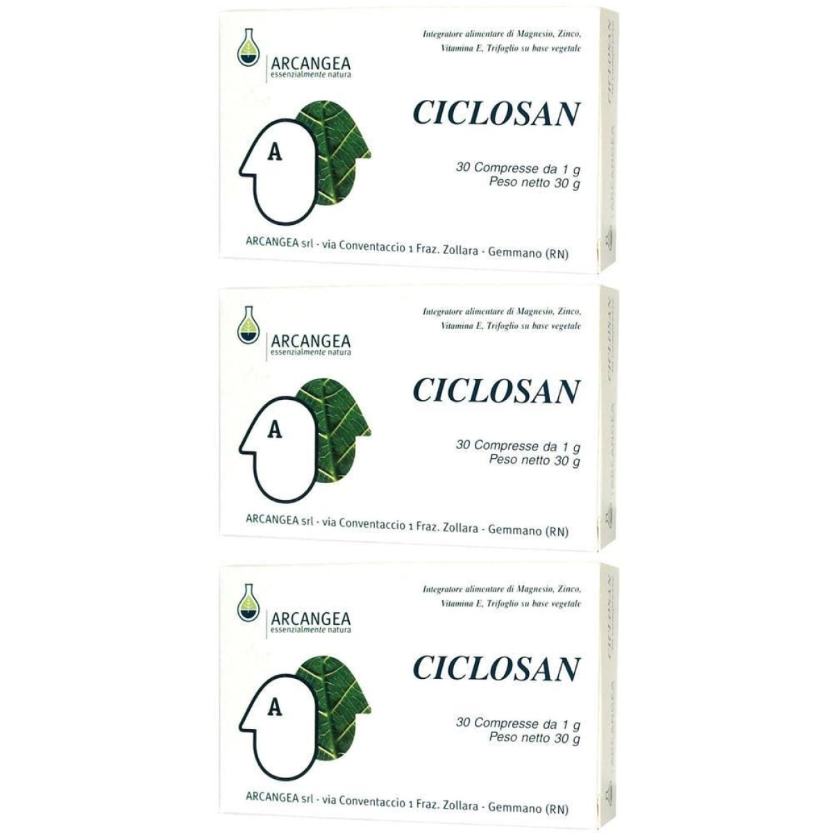 Cerca Prezzi di Ciclosan plus 30 compresse 3x30 g e acquista online