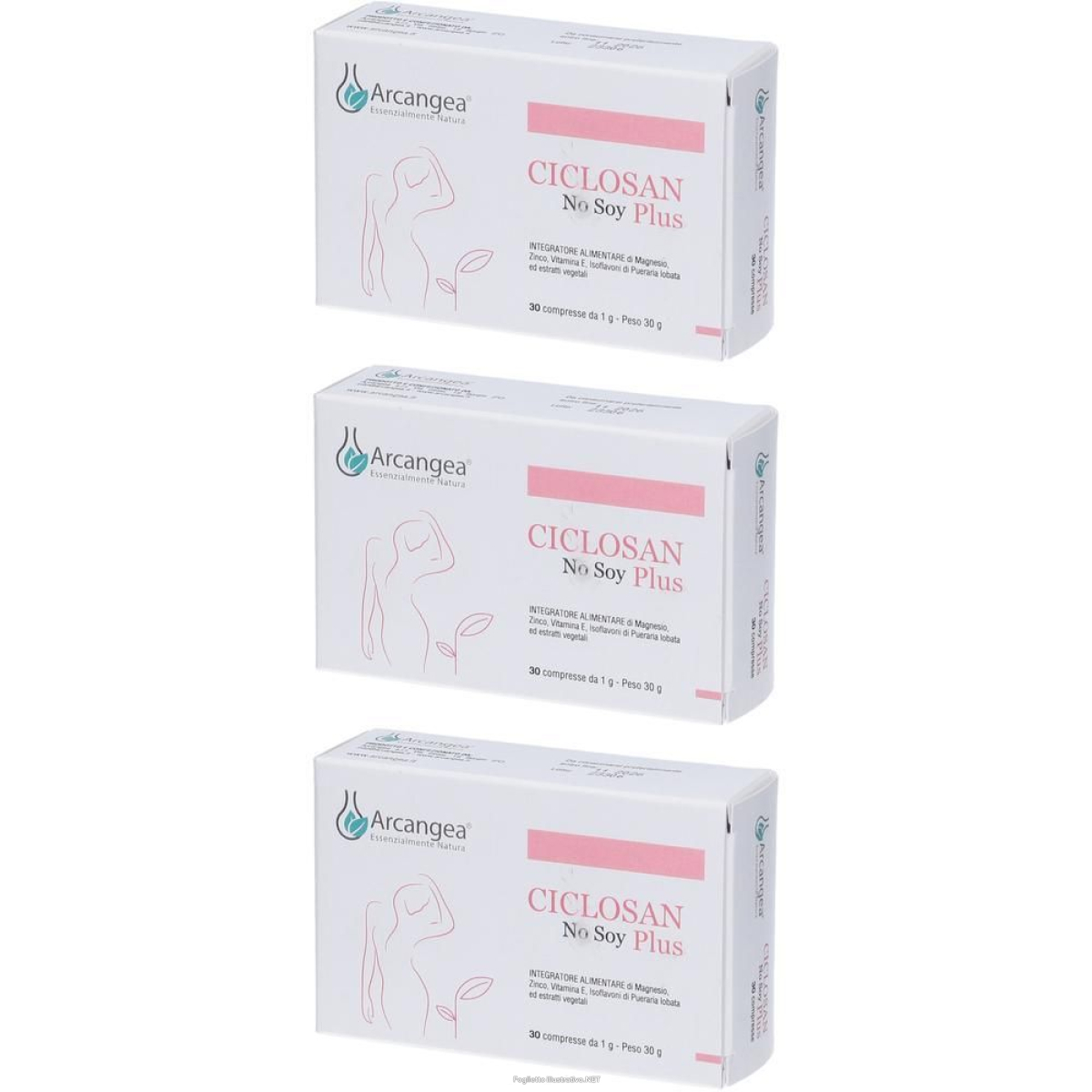 Cerca Prezzi di ciclosan plus no-soy 30 compresse 3x30 g e acquista online