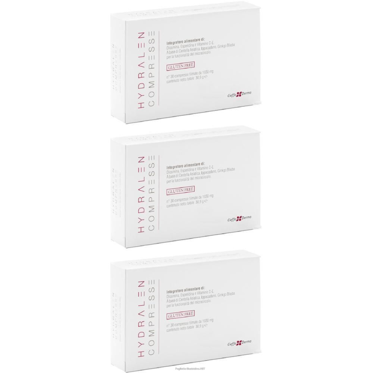 Cerca Prezzi di cieffe derma hydralen compresse 3x30,9 g e acquista online