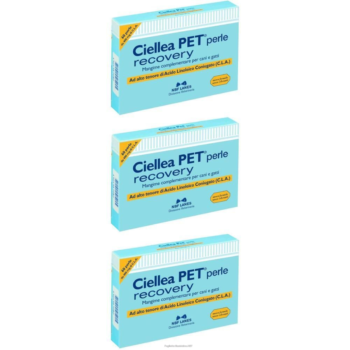 Cerca Prezzi di ciellea pet recovery blister 60 perle 3x60 pz e acquista online