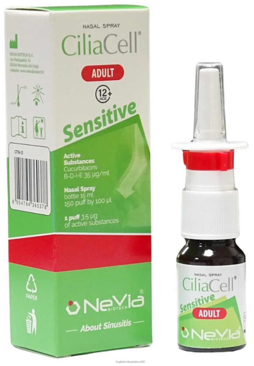Cerca Prezzi di ciliacell nasal spray adult sensitive 15 ml e acquista online