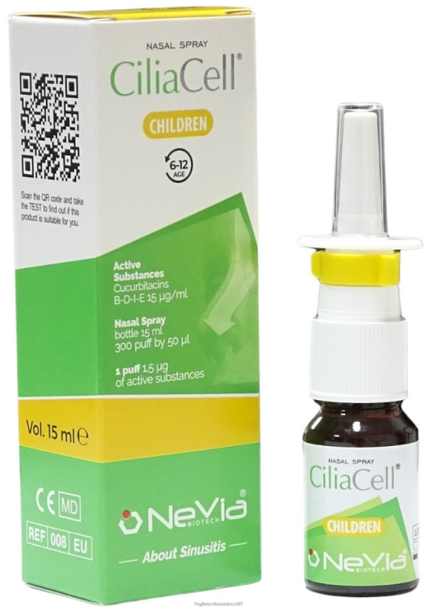 Cerca Prezzi di ciliacell nasal spray children 15 ml e acquista online