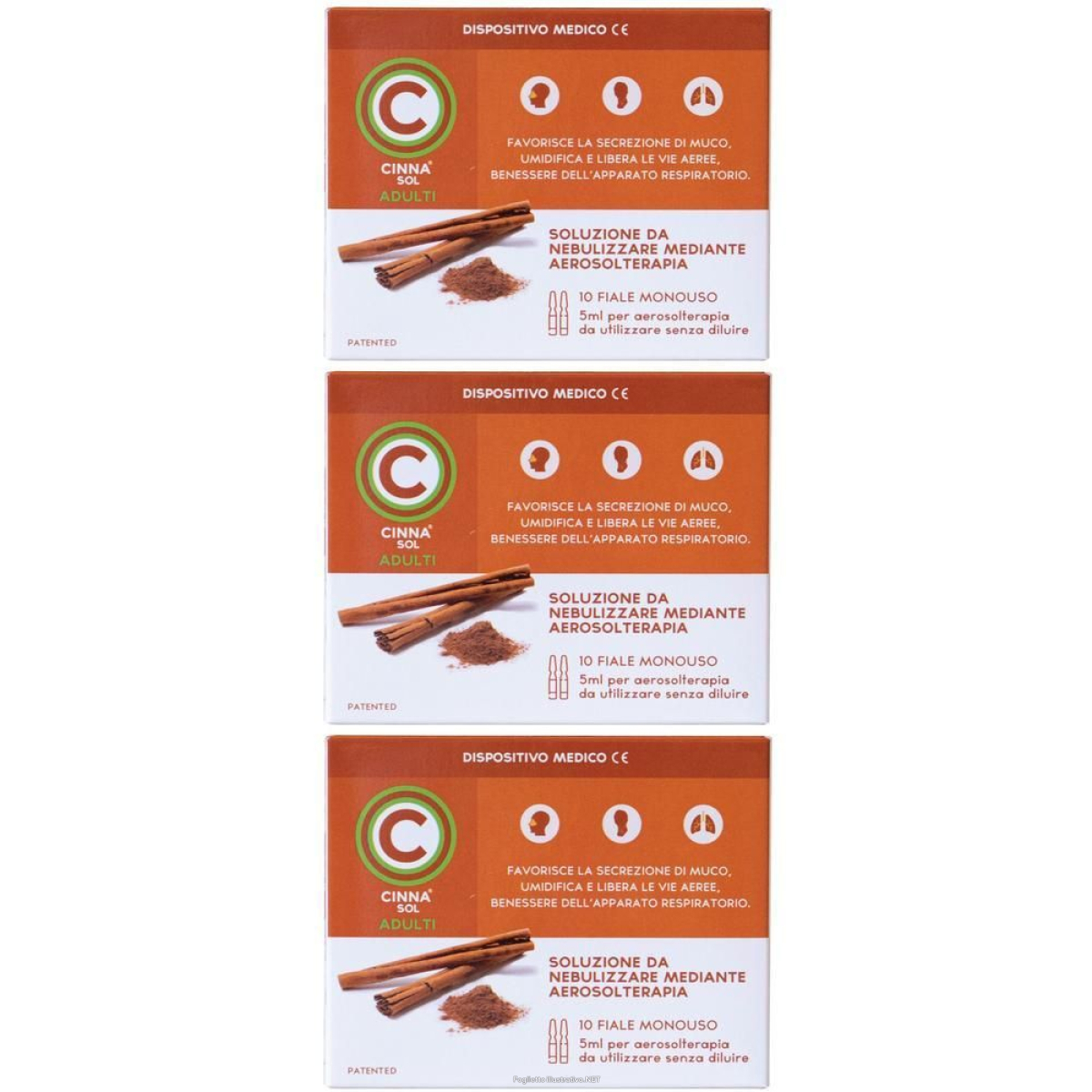 Cerca Prezzi di Cinna Sol Adulti 10 Fiale 5 ml 3x10x5 ml e acquista online