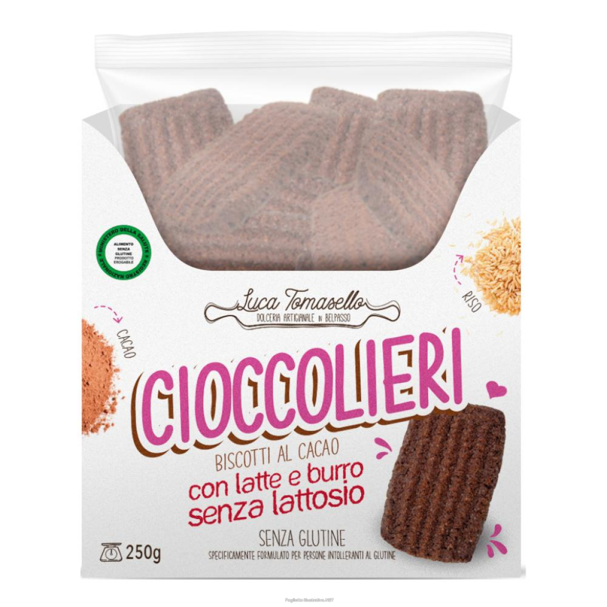 Cerca Prezzi di cioccolieri biscotti cacao 250 g e acquista online