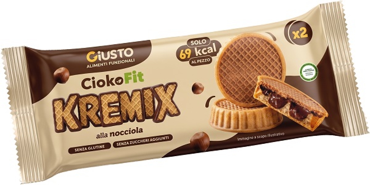 Cerca Prezzi di Ciokofit kremix novita' 2 pezzi da 15 g con edulcorante senza glutine e acquista online