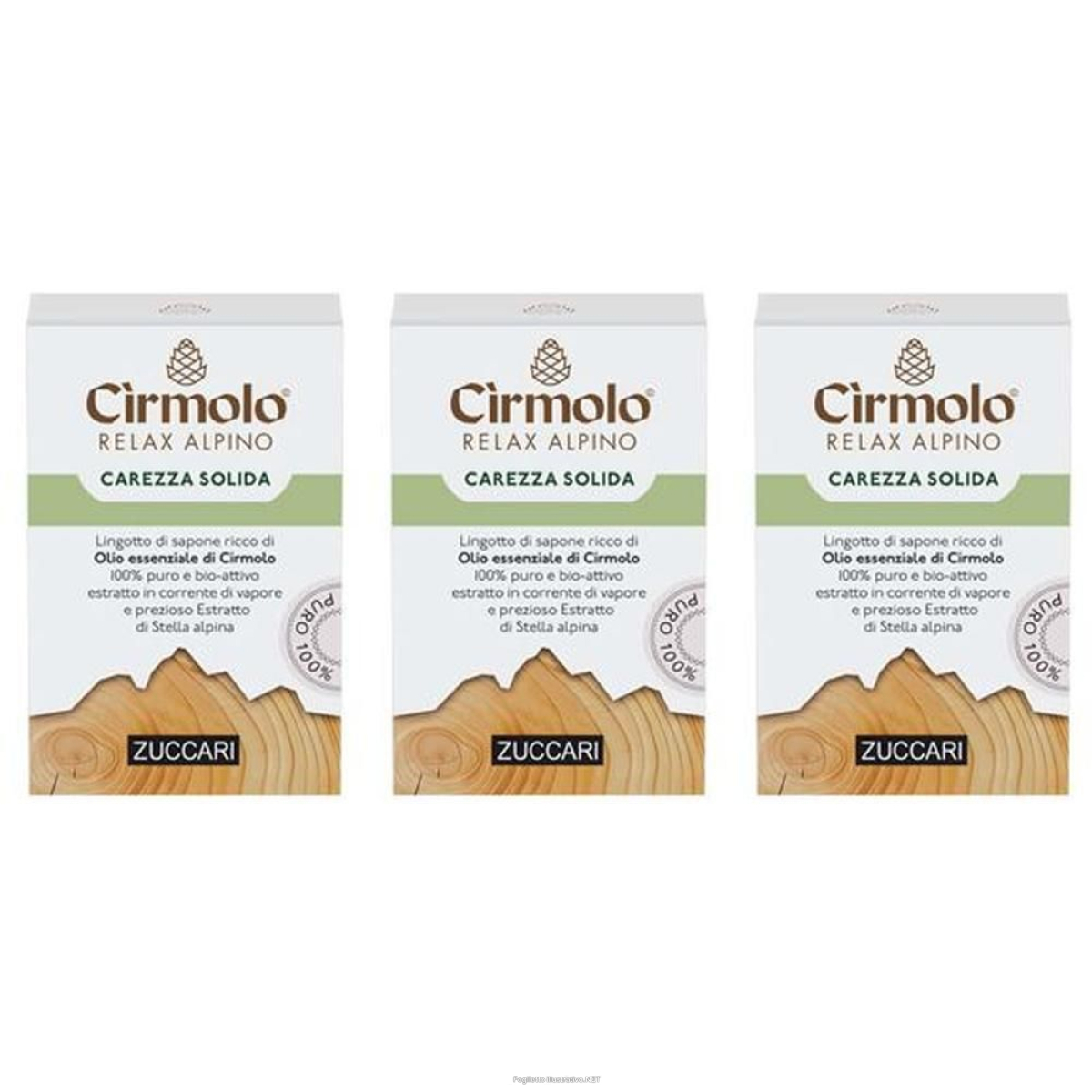 Cerca Prezzi di cirmolo relax alpino-carezza solida saponetta 3x100 g e acquista online