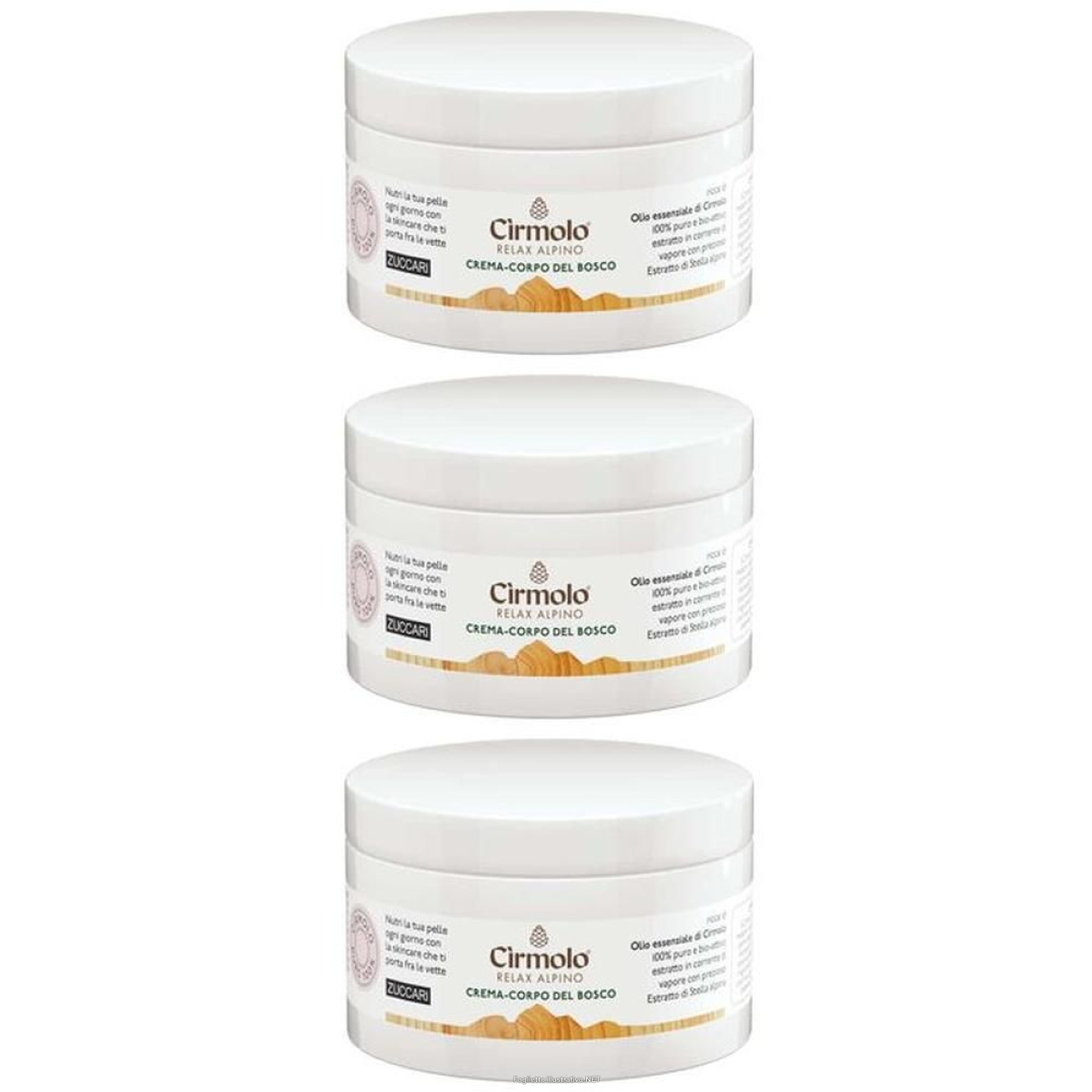 Cerca Prezzi di cirmolo relax alpino-crema corpo del bosco vaso 3x200 ml crema e acquista online