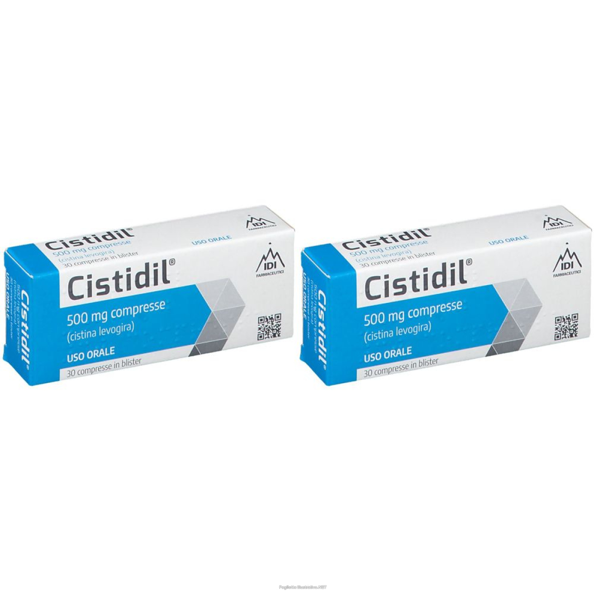 Cerca Prezzi di cistidil® 500 mg set da 2 2x30 pz compresse e acquista online