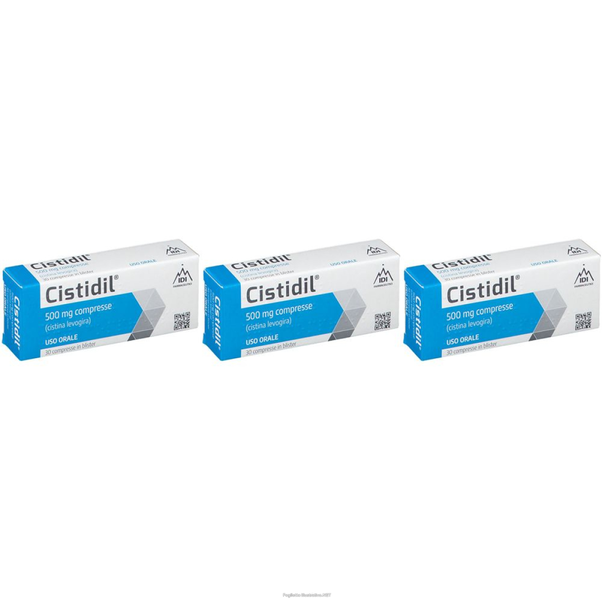 Cerca Prezzi di cistidil® 500 mg set da 3 3x30 pz compresse e acquista online
