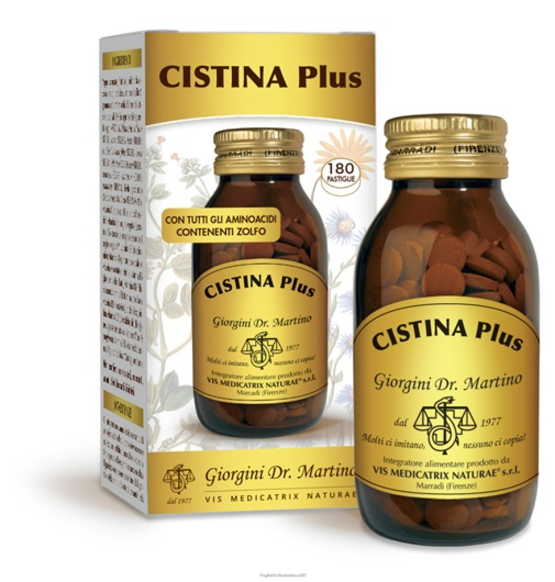 Cerca Prezzi di cistina plus 180past 990064949 e acquista online