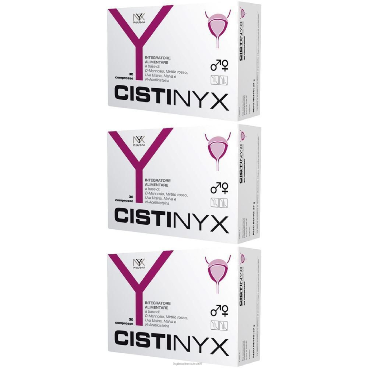 Cerca Prezzi di cistinyx 30 compresse 3x30 pz e acquista online