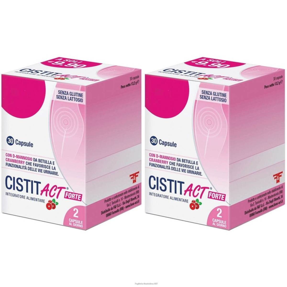 Cerca Prezzi di cistit act forte capsule set da 2 2x13,2 g e acquista online