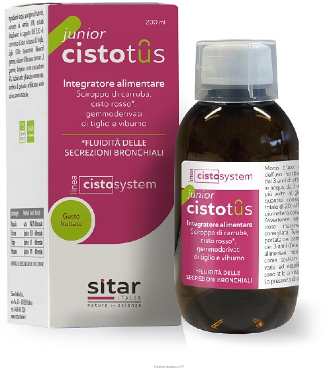 Cerca Prezzi di cistotus junior 200 ml cistosystem e acquista online