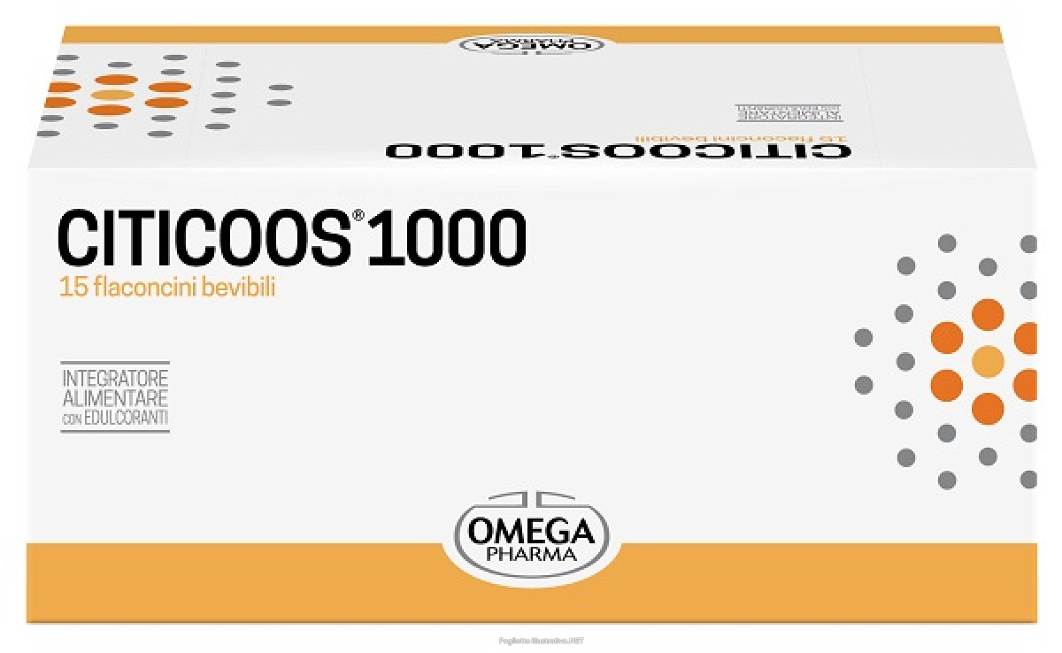 Cerca Prezzi di citicoos 1000 integratore per il sistema nervoso e il metabolismo energetico 15 flaconcini bevibili da 10ml e acquista online